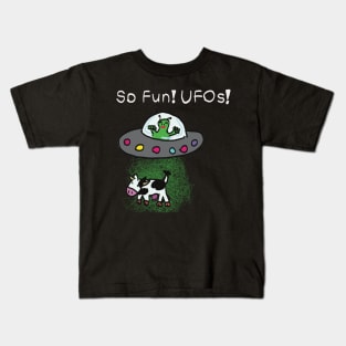 So Fun! UFOs! Kids T-Shirt